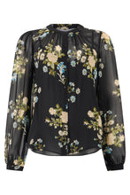 Load image into Gallery viewer, Floral chiffon blouse
