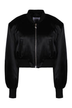 Load image into Gallery viewer, Shiny satin bomber
