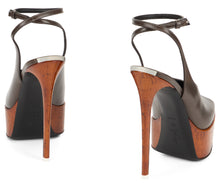 Load image into Gallery viewer, Ornella platform sandals with high heel
