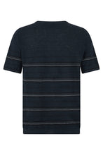 Load image into Gallery viewer, Piqué striped T-shirt
