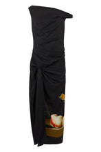Load image into Gallery viewer, Long draped dress
