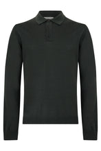 Load image into Gallery viewer, Long sleeve wool polo

