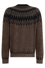 Load image into Gallery viewer, Sweater with Jacquard pattern
