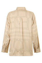 Load image into Gallery viewer, Silk shirt with monogram
