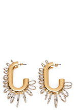 Load image into Gallery viewer, Punk XL Link Earrings
