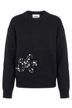 Load image into Gallery viewer, Wool blend sweater with contrasting detail
