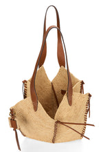 Load image into Gallery viewer, Elegant versatile straw shoulder bag
