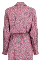 Load image into Gallery viewer, Floral blouse in viscose and silk
