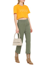 Load image into Gallery viewer, Logo detail cropped t-shirt
