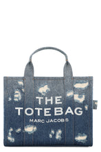 Load image into Gallery viewer, The Rip and Repair denim Medium tote bag
