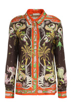 Load image into Gallery viewer, Printed silk shirt
