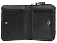 Load image into Gallery viewer, Compact wallet The Stripe in fabric
