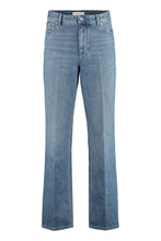 Load image into Gallery viewer, 5-pocket straight-leg jeans
