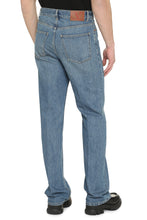 Load image into Gallery viewer, 5-pocket straight-leg jeans
