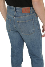 Load image into Gallery viewer, 5-pocket straight-leg jeans
