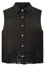 Load image into Gallery viewer, Linen shirt without sleeves
