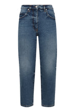 Load image into Gallery viewer, 5-pocket straight-leg jeans
