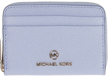 Load image into Gallery viewer, Jet Set small leather flap-over wallet
