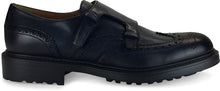 Load image into Gallery viewer, Double buckle shoe in leather
