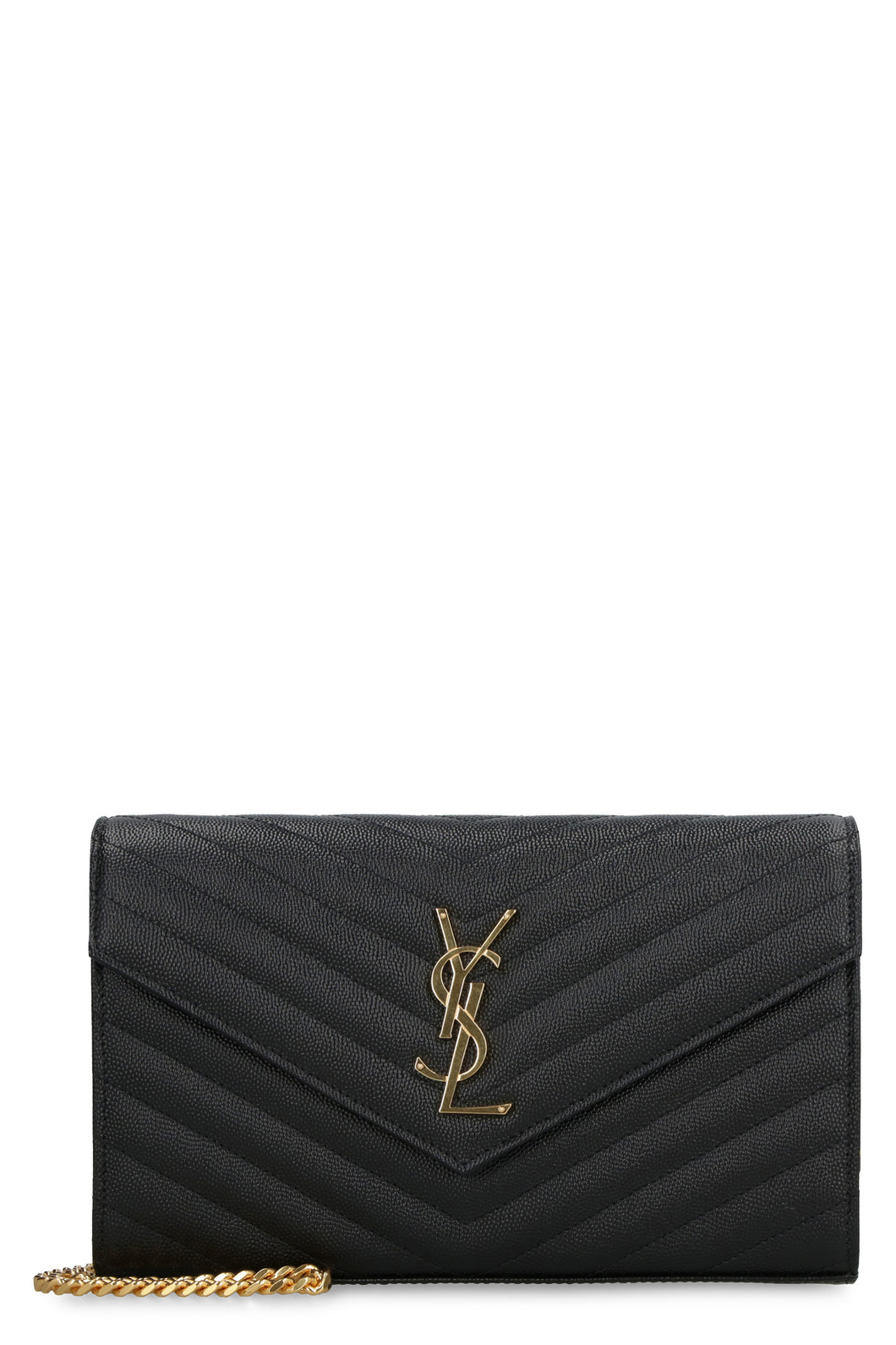 Cassandra Leather wallet on chain