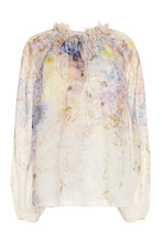 Load image into Gallery viewer, Printed silk blouse
