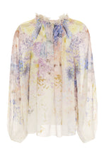 Load image into Gallery viewer, Printed silk blouse
