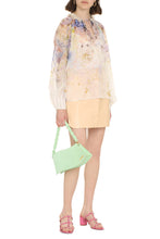 Load image into Gallery viewer, Printed silk blouse
