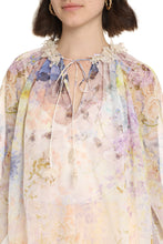 Load image into Gallery viewer, Printed silk blouse
