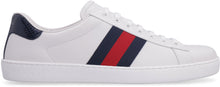 Load image into Gallery viewer, Ace lather low-top sneakers
