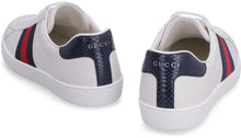 Load image into Gallery viewer, Ace lather low-top sneakers
