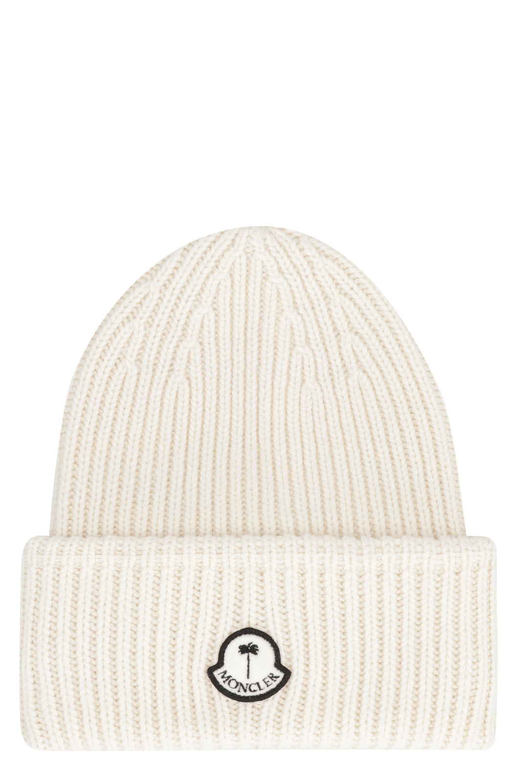 8 Moncler Palm Angels - Ribbed wool beanie