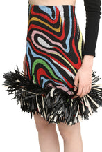 Load image into Gallery viewer, Fringed skirt
