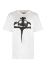 Load image into Gallery viewer, Cotton crew-neck T-shirt

