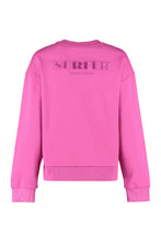 Load image into Gallery viewer, Sustainability Project - Logo detail cotton sweatshirt
