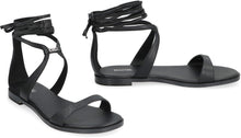 Load image into Gallery viewer, Amara Leather flat sandals
