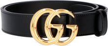Load image into Gallery viewer, GG buckle leather belt
