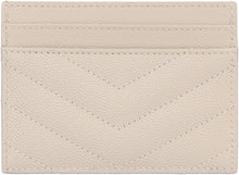 Load image into Gallery viewer, Card holder Cassandre Matelassé in leather
