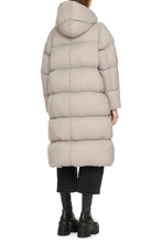Load image into Gallery viewer, Rhoda long hooded down jacket
