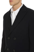 Load image into Gallery viewer, Wool blend double-breasted coat
