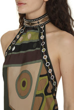Load image into Gallery viewer, Printed silk dress
