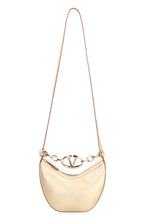 Load image into Gallery viewer, Valentino Garavani - VLogo Moon mini leather hobo bag
