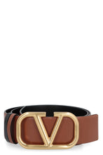 Load image into Gallery viewer, Valentino Garavani - reversible leather belt
