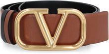 Load image into Gallery viewer, Valentino Garavani - reversible leather belt
