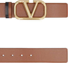 Load image into Gallery viewer, Valentino Garavani - reversible leather belt

