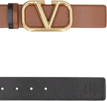 Load image into Gallery viewer, Valentino Garavani - reversible leather belt
