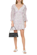Load image into Gallery viewer, Printed silk mini dress
