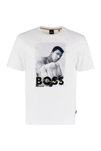 Load image into Gallery viewer, BOSS x Muhammad Ali - Printed cotton T-shirt
