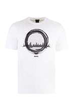 Load image into Gallery viewer, Cotton crew-neck T-shirt
