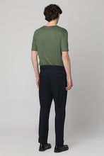 Load image into Gallery viewer, Linen crew-neck T-shirt

