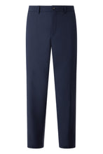 Load image into Gallery viewer, Straight linen-blend trousers
